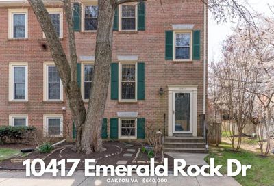 10417 Emerald Rock Drive Oakton VA 22124