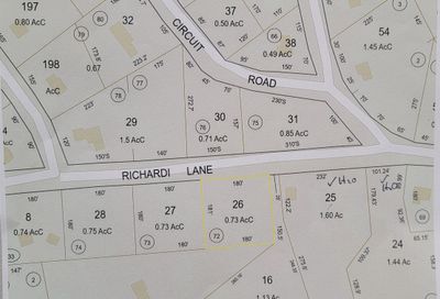 Map 231 Lot 26 Richardi Lane Conway NH 03860