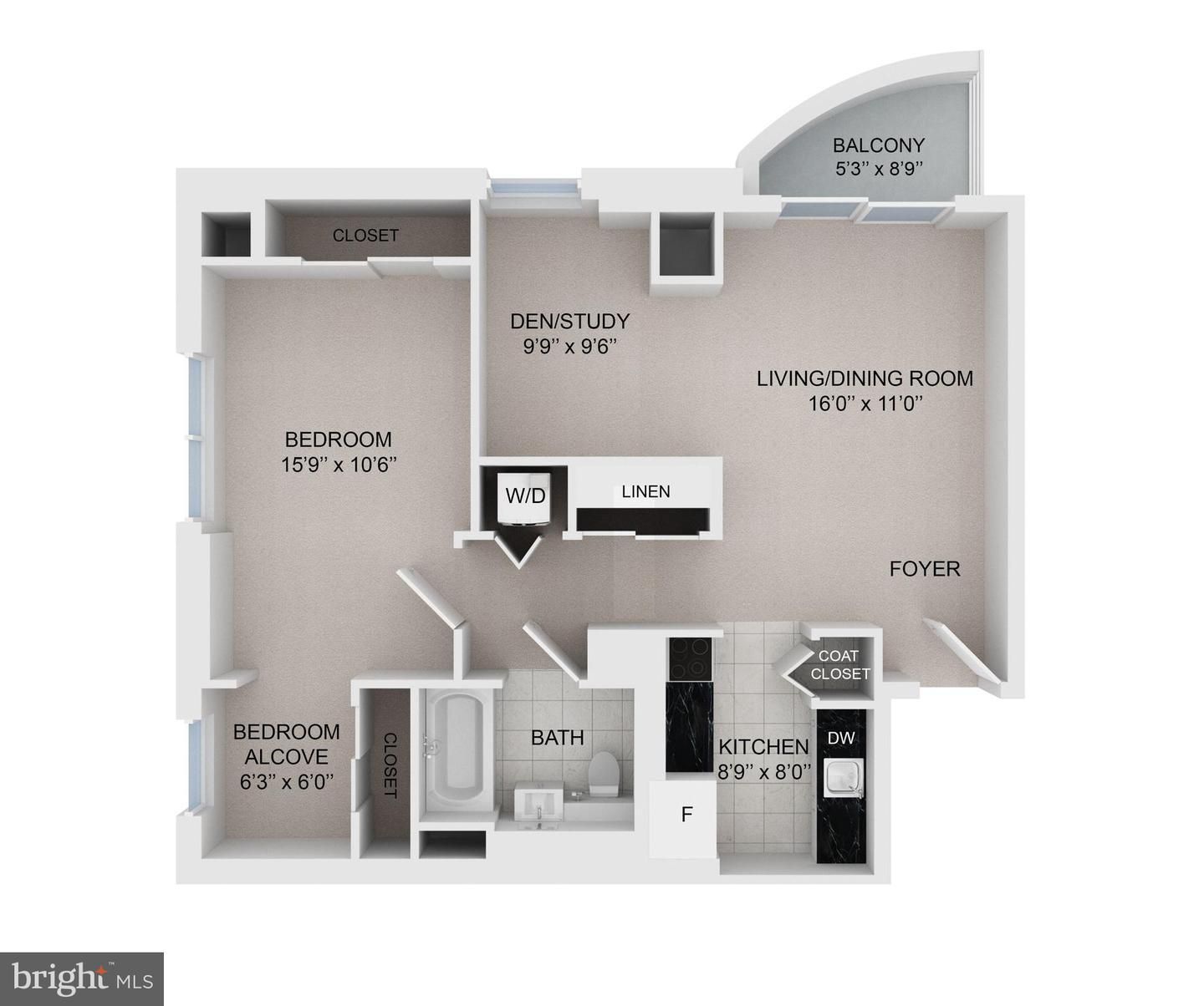 900 N Taylor Street 607