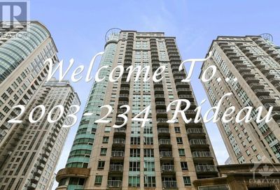 234 RIDEAU STREET UNIT#2003 Ottawa ON K1N0A9