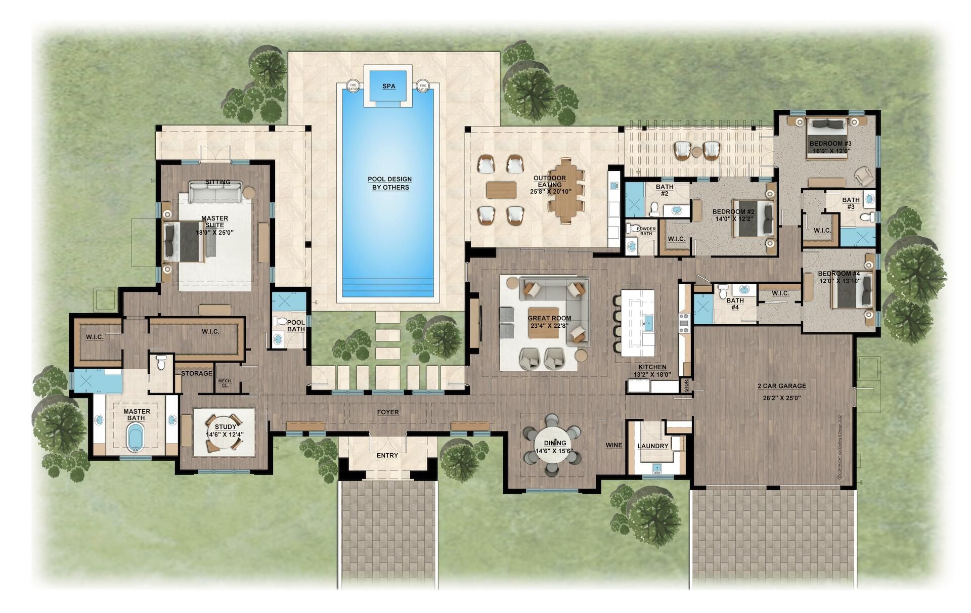 Properties 3144 Blue Cypress Lane