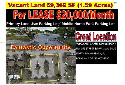 NW 166 Street North Miami Beach Miami FL 33169