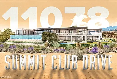 11078 Summit Club Drive Las Vegas NV 89135