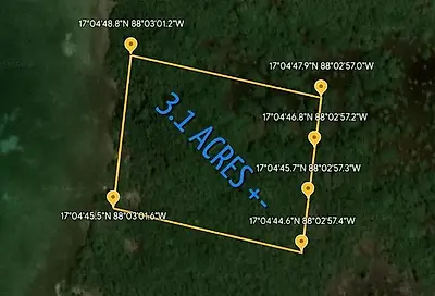 3.1 Acres South Long Caye - Belize Central America null  99999